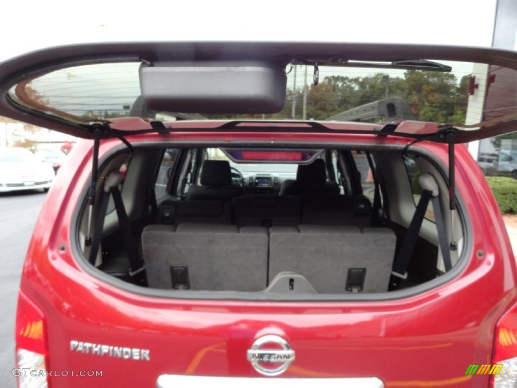 2008 Pathfinder S 4x4 - Red Brawn / Graphite photo #15