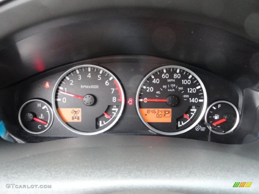 2008 Pathfinder S 4x4 - Red Brawn / Graphite photo #27