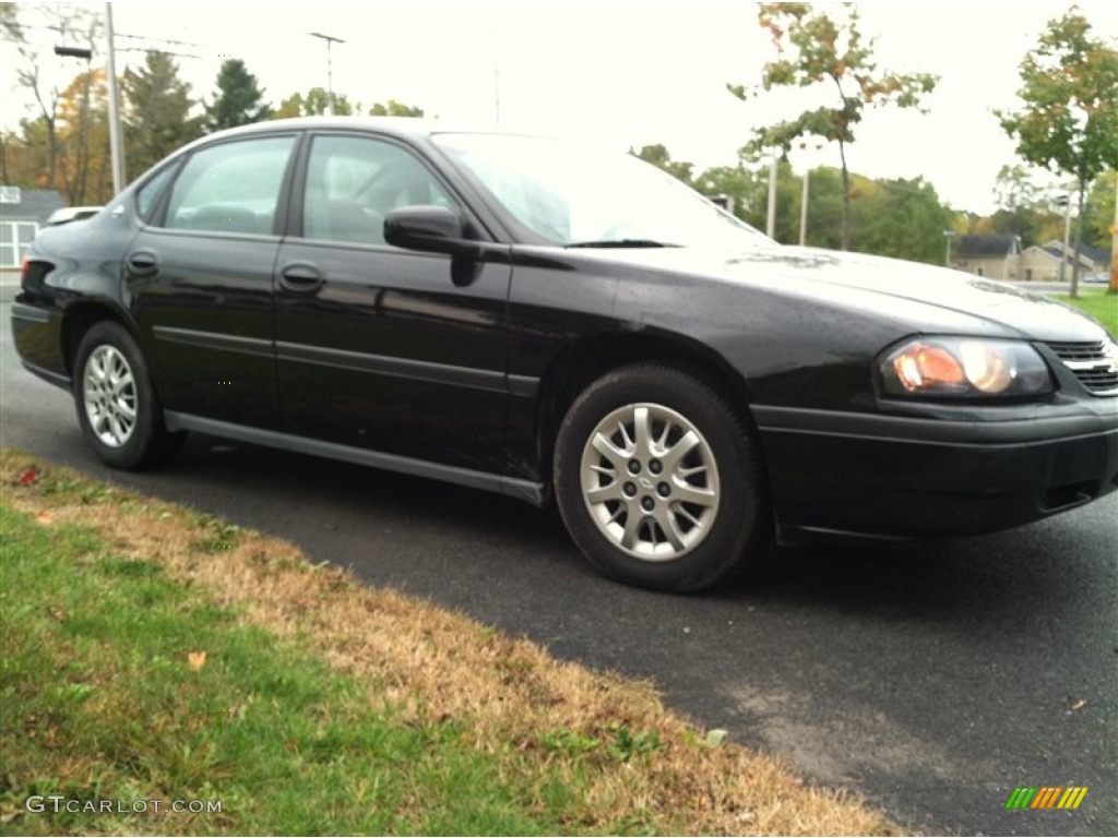 2005 Impala  - Black / Neutral Beige photo #4