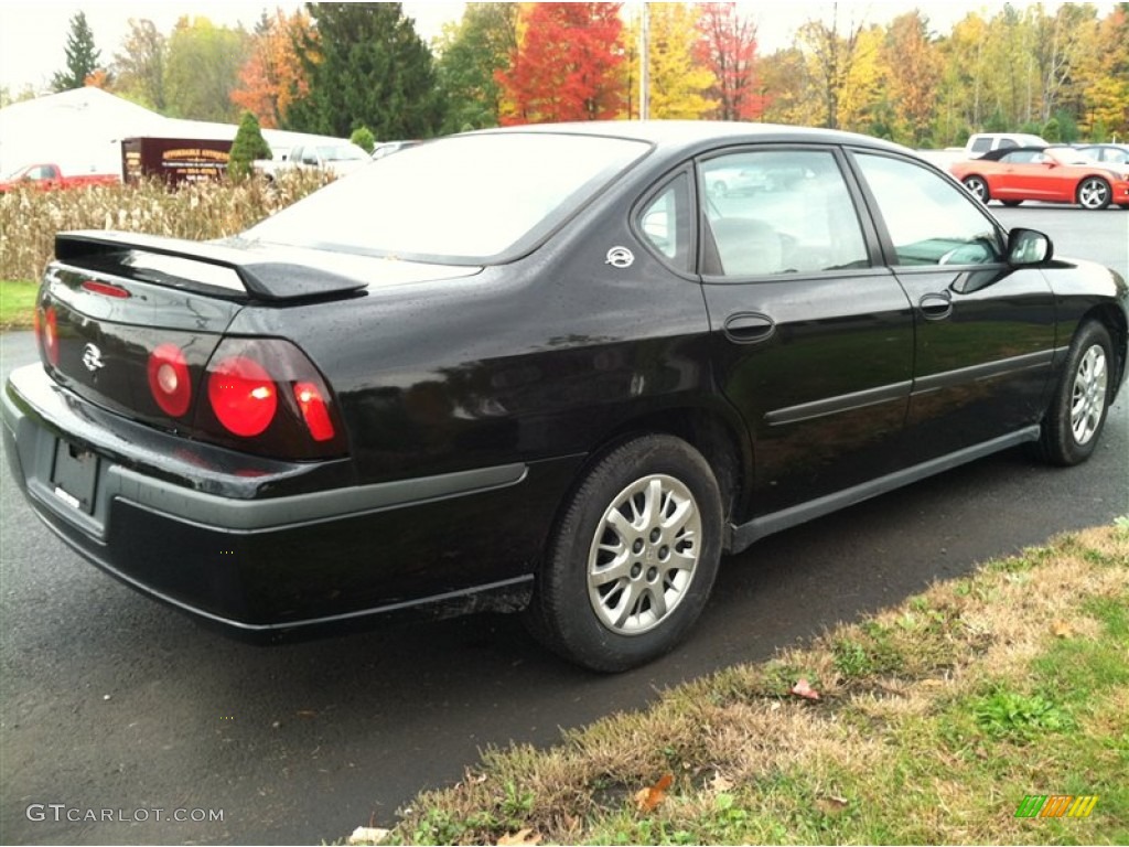 2005 Impala  - Black / Neutral Beige photo #6