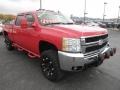 2007 Victory Red Chevrolet Silverado 2500HD LT Crew Cab 4x4  photo #2