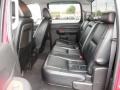2007 Chevrolet Silverado 2500HD Ebony Interior Rear Seat Photo