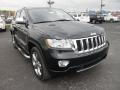 2011 Dark Charcoal Pearl Jeep Grand Cherokee Overland Summit 4x4  photo #2