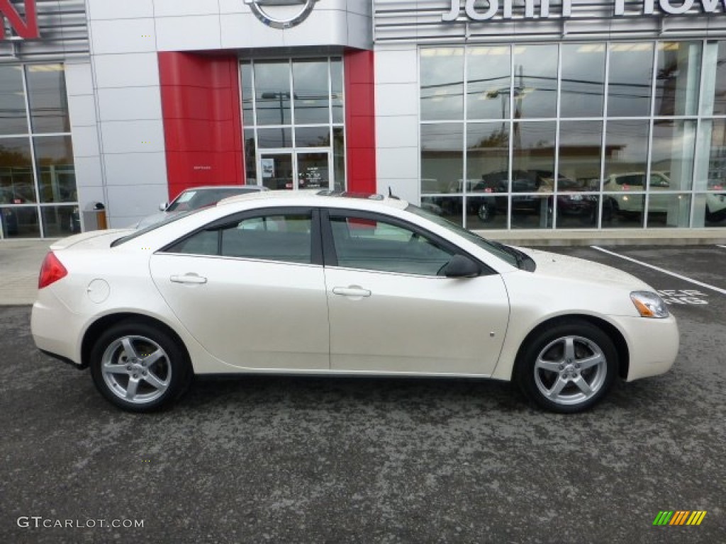 White Diamond Tri Coat 2008 Pontiac G6 V6 Sedan Exterior Photo #72239945