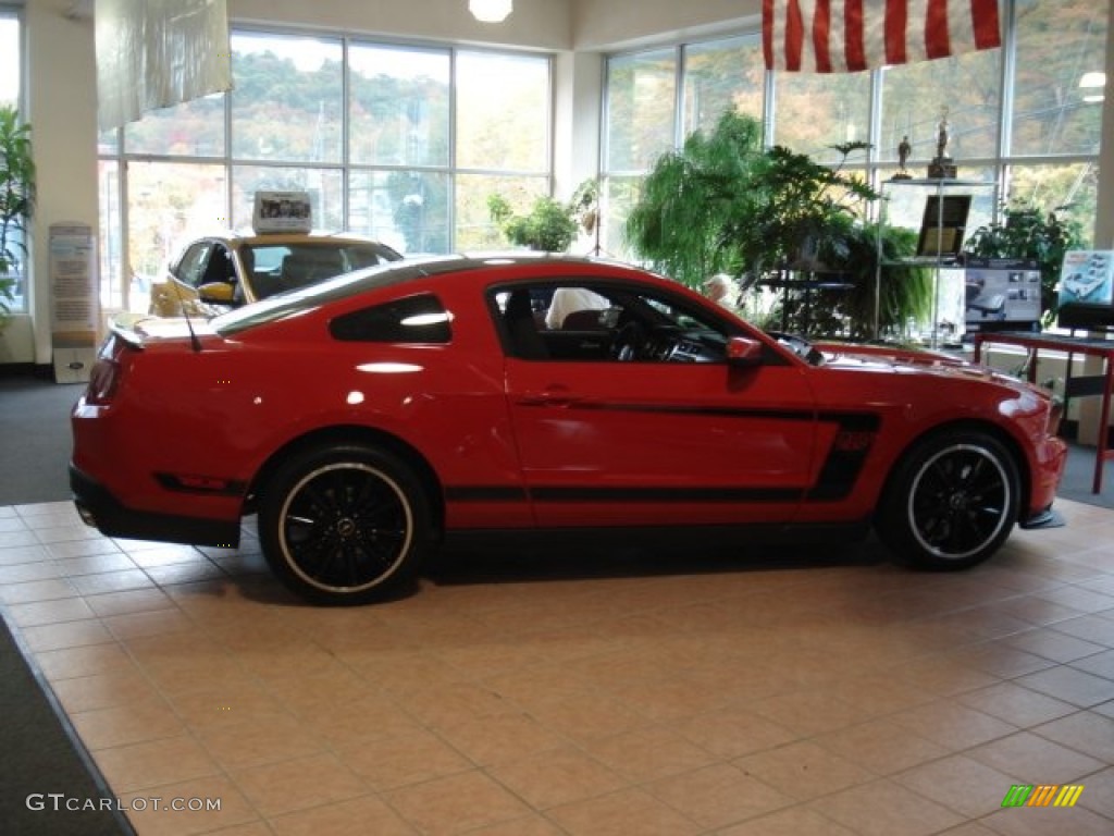 Race Red Ford Mustang