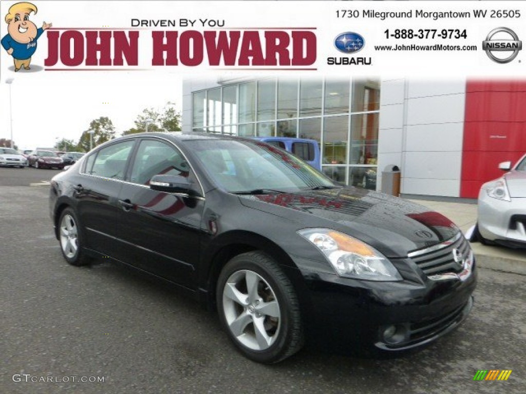 Super Black Nissan Altima