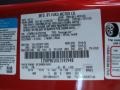 PQ: Race Red 2012 Ford Mustang Boss 302 Color Code