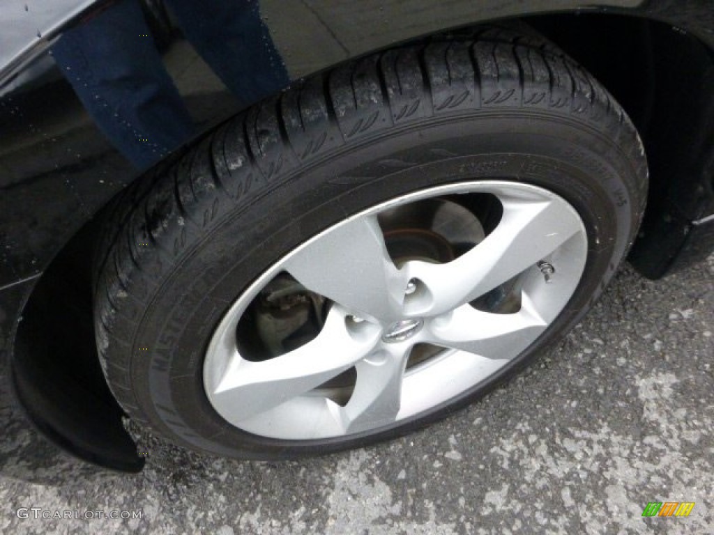 2007 Altima 3.5 SE - Super Black / Charcoal photo #13