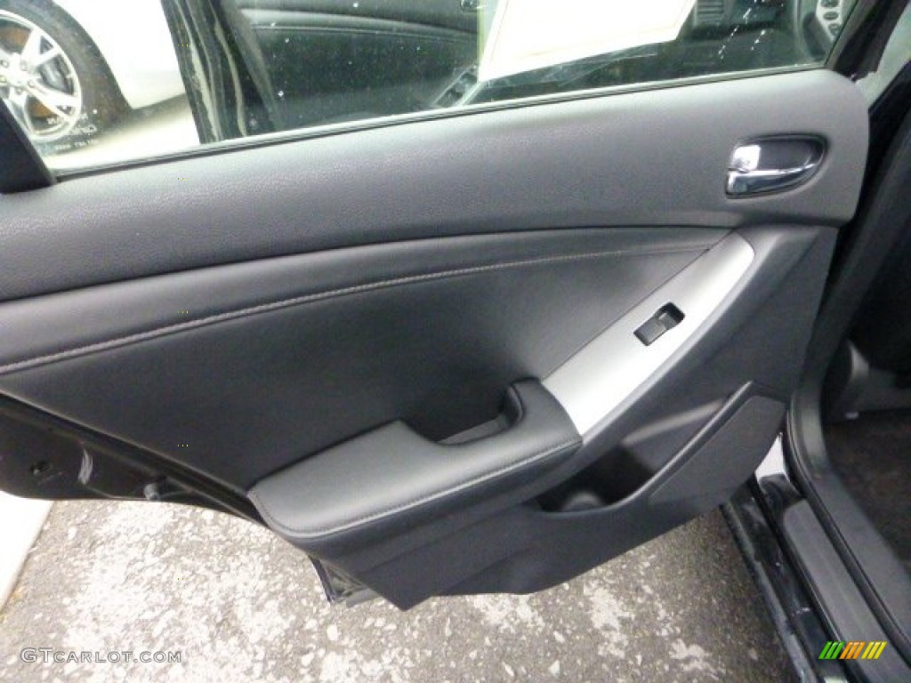 2007 Altima 3.5 SE - Super Black / Charcoal photo #15