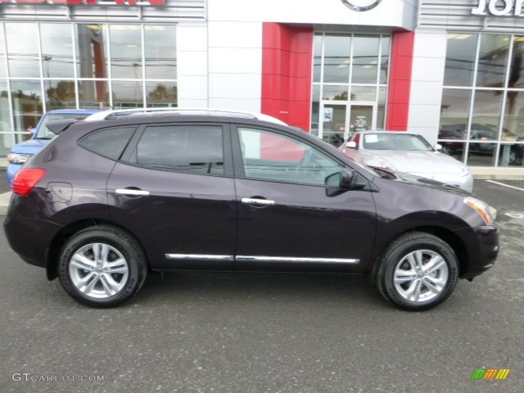 2013 Rogue SV AWD - Black Amethyst / Gray photo #2