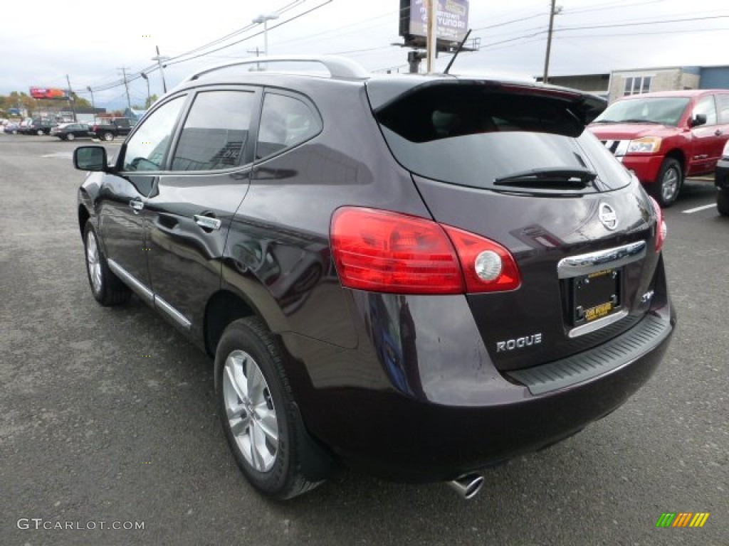 2013 Rogue SV AWD - Black Amethyst / Gray photo #5