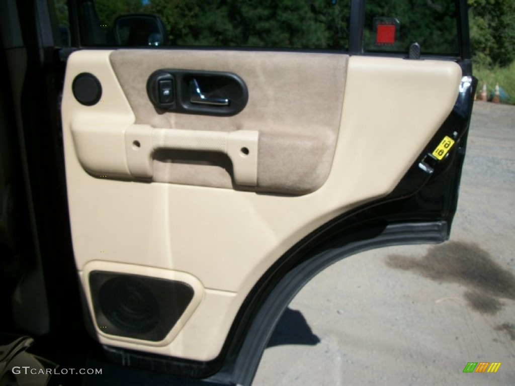 2003 Land Rover Discovery SE7 Alpaca Beige Door Panel Photo #72240647