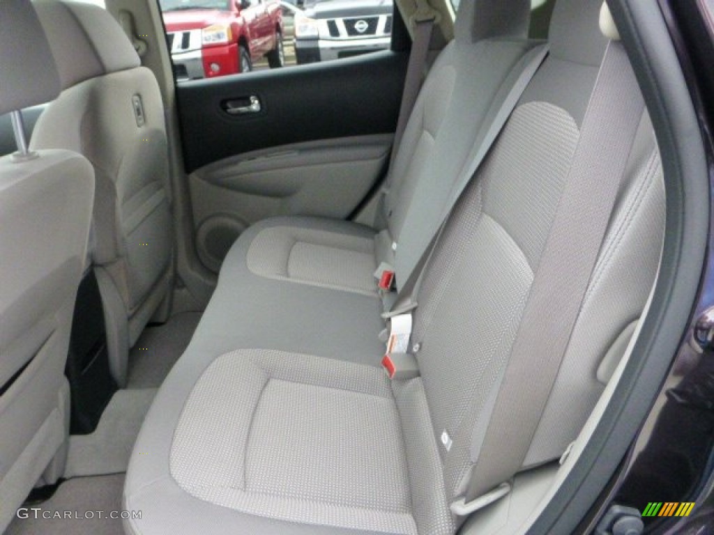 Gray Interior 2013 Nissan Rogue SV AWD Photo #72240659