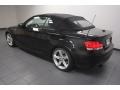 2009 Jet Black BMW 1 Series 135i Convertible  photo #5