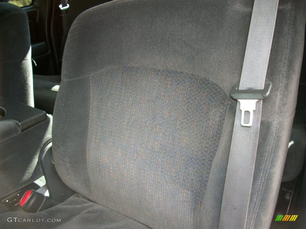 2000 Silverado 2500 LS Extended Cab 4x4 - Medium Charcoal Gray Metallic / Graphite photo #10