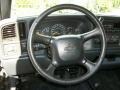Graphite 2000 Chevrolet Silverado 2500 LS Extended Cab 4x4 Steering Wheel