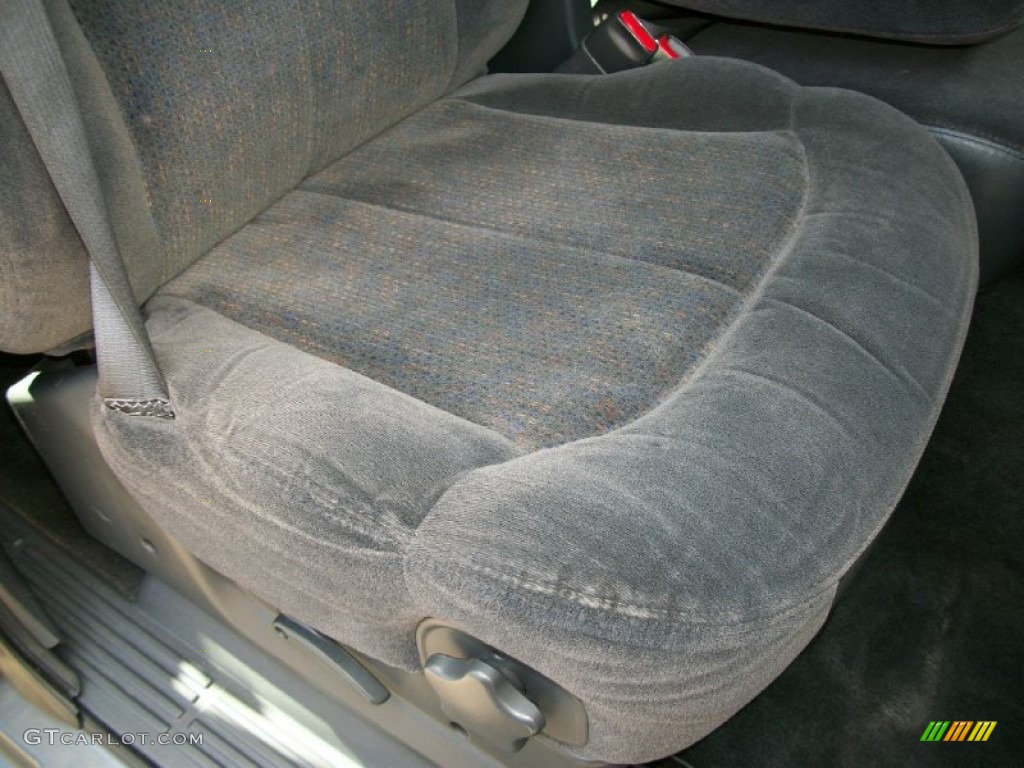2000 Silverado 2500 LS Extended Cab 4x4 - Medium Charcoal Gray Metallic / Graphite photo #20