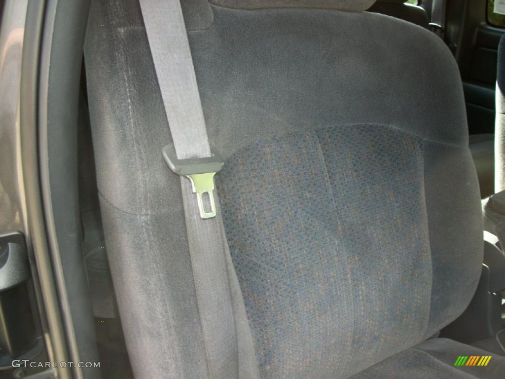 2000 Silverado 2500 LS Extended Cab 4x4 - Medium Charcoal Gray Metallic / Graphite photo #21