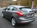 2013 Sterling Gray Ford Focus Titanium Hatchback  photo #6