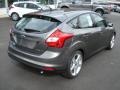 2013 Sterling Gray Ford Focus Titanium Hatchback  photo #8