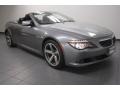 2009 Space Grey Metallic BMW 6 Series 650i Convertible  photo #1