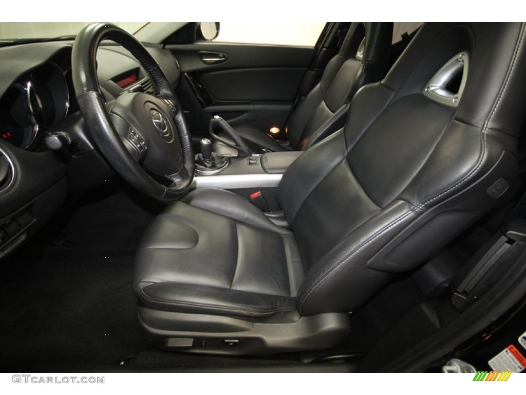 Black Interior 2007 Mazda RX-8 Grand Touring Photo #72242846