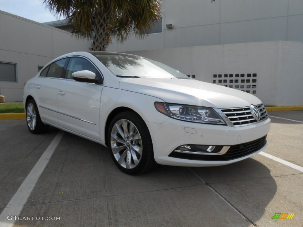 Candy White 2013 Volkswagen CC VR6 4Motion Executive Exterior Photo #72243459