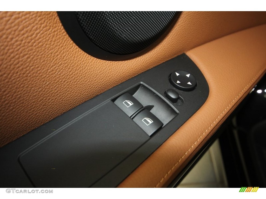 2009 3 Series 328i Coupe - Black Sapphire Metallic / Saddle Brown Dakota Leather photo #16
