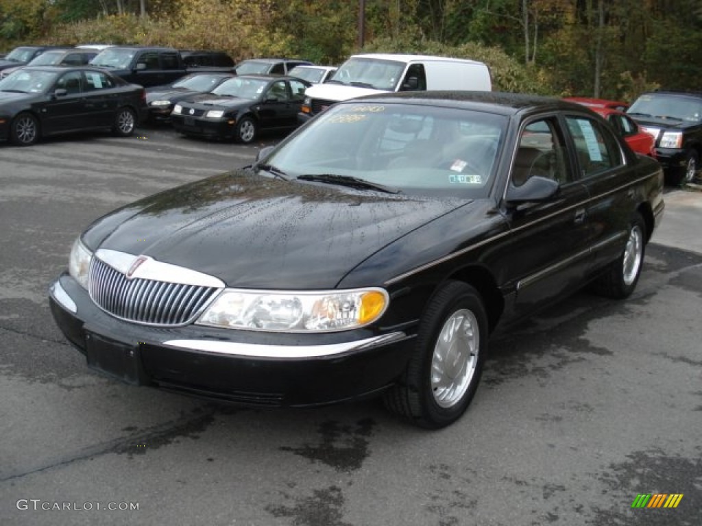 Black Lincoln Continental