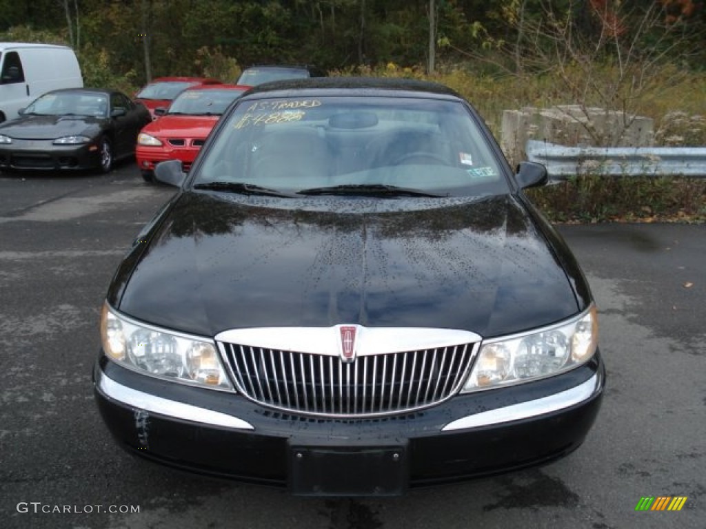 1998 Continental  - Black / Medium Prairie Tan photo #2