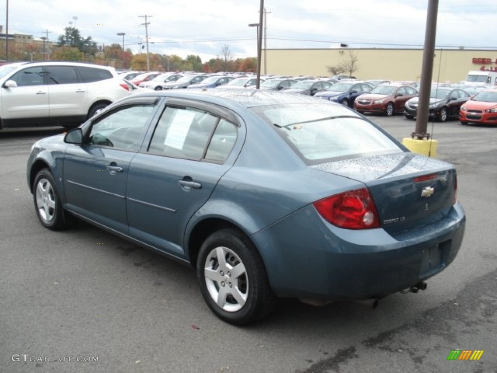 2007 Cobalt LS Sedan - Blue Granite Metallic / Gray photo #6