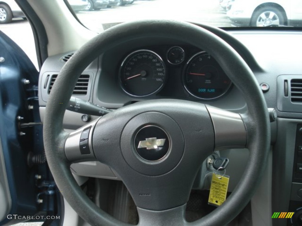 2007 Cobalt LS Sedan - Blue Granite Metallic / Gray photo #13