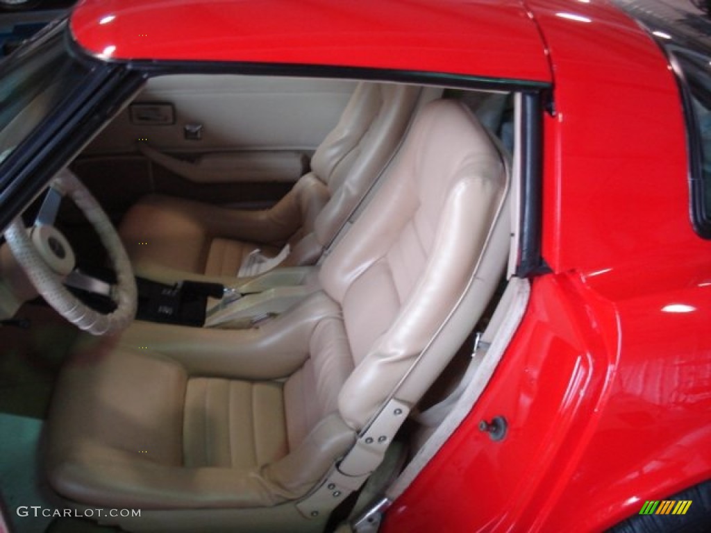 1979 Corvette Coupe - Red / Light Beige photo #9