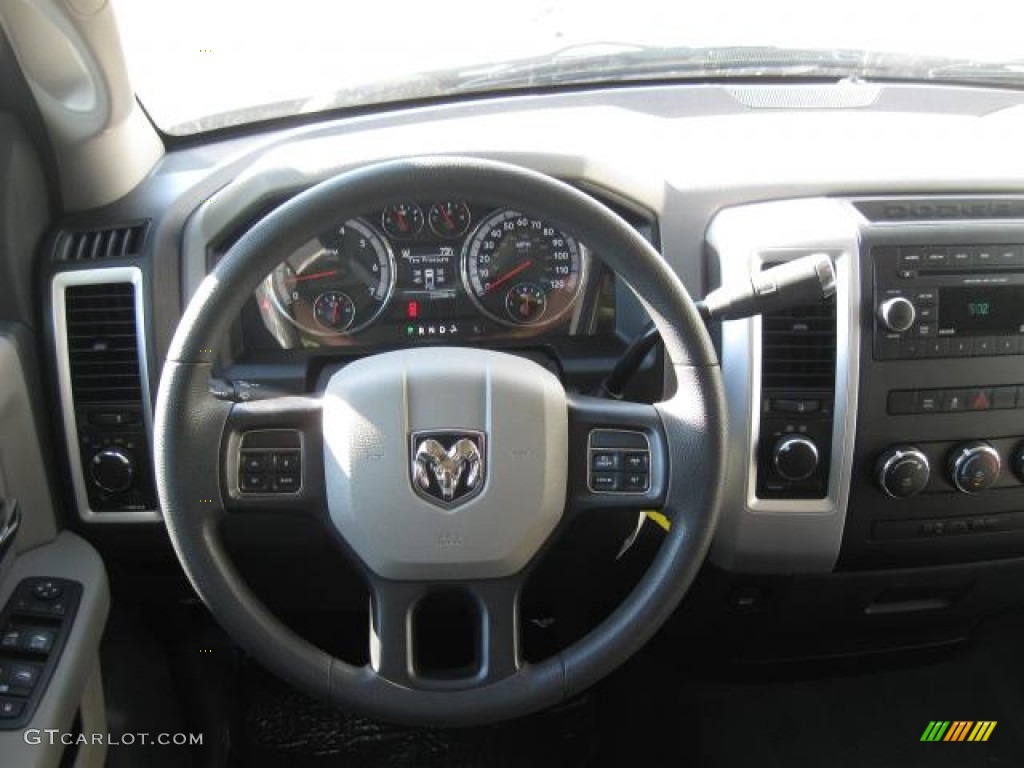 2012 Ram 1500 SLT Quad Cab 4x4 - Mineral Gray Metallic / Dark Slate Gray/Medium Graystone photo #4