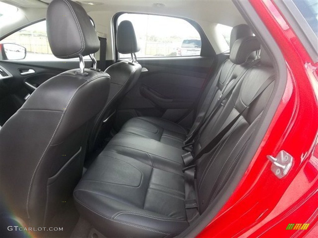2012 Ford Focus SEL 5-Door Rear Seat Photo #72247177