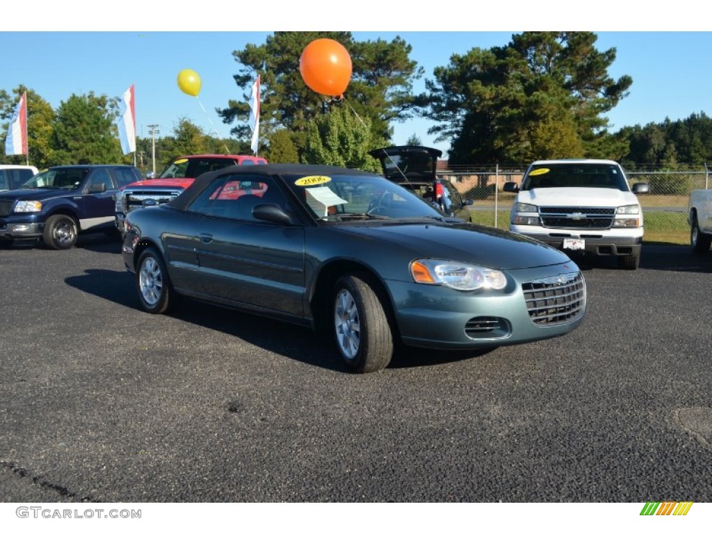 2006 Sebring GTC Convertible - Magnesium Pearl / Dark Slate Gray photo #3