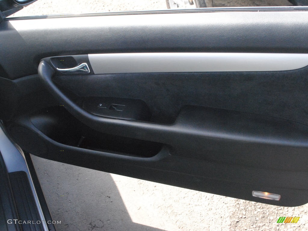 2003 Accord LX V6 Coupe - Satin Silver Metallic / Black photo #4