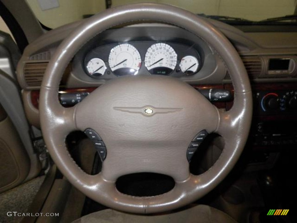 2003 Sebring LXi Sedan - Light Almond Pearl Metallic / Sandstone photo #9