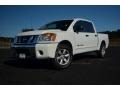 2012 Blizzard White Nissan Titan SV Crew Cab  photo #1