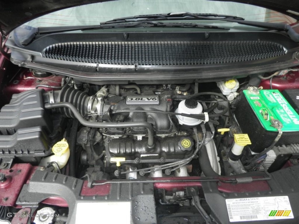 2002 Chrysler Town & Country LXi 3.8 Liter OHV 12-Valve V6 Engine Photo #72249472