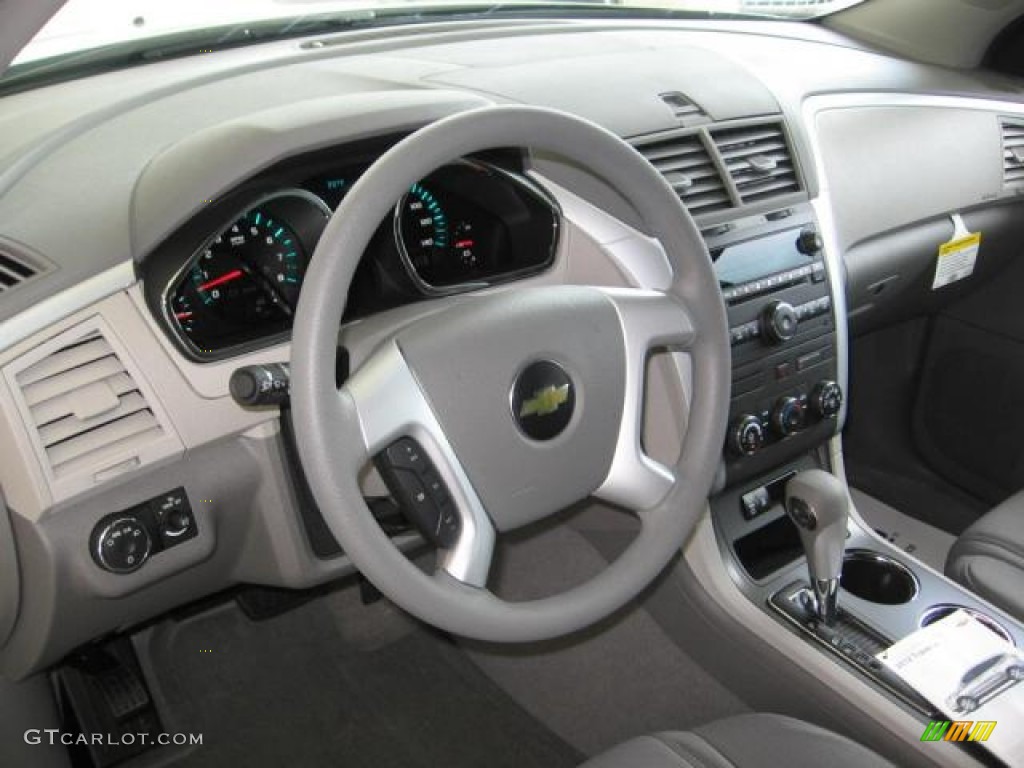 2012 Chevrolet Traverse LS AWD Dark Gray/Light Gray Dashboard Photo #72250127