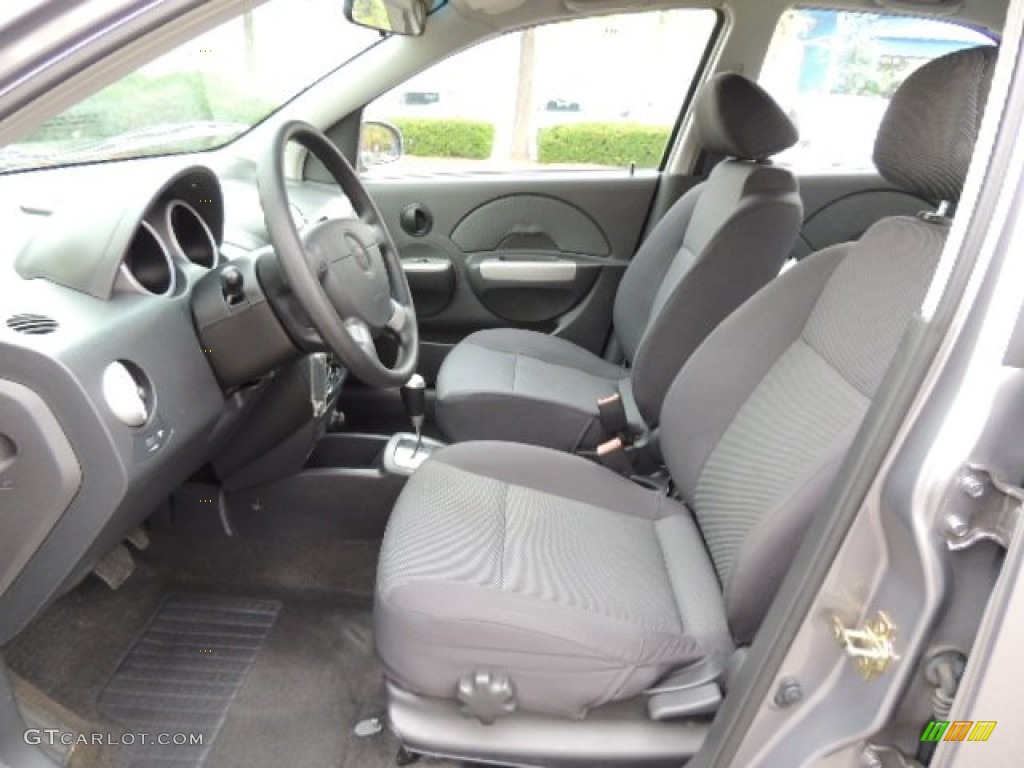 2006 Chevrolet Aveo LT Sedan Front Seat Photo #72250429