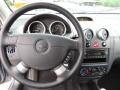 Charcoal 2006 Chevrolet Aveo LT Sedan Steering Wheel