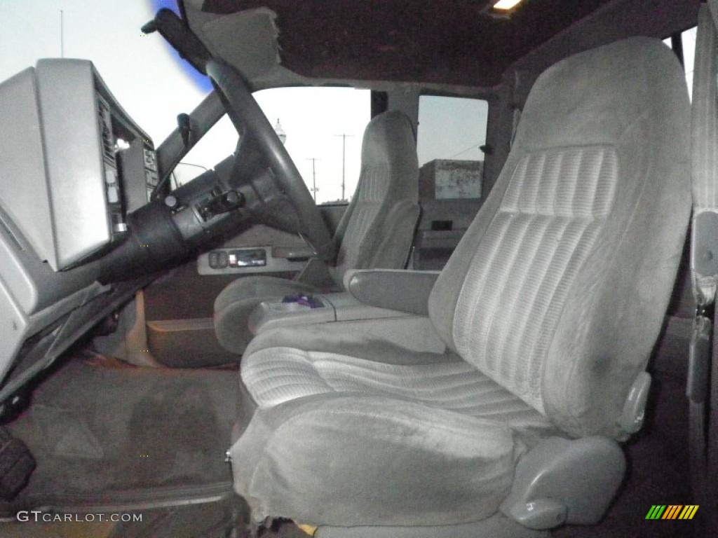 Gray Interior 1994 Chevrolet C/K C1500 Extended Cab Photo #72250656