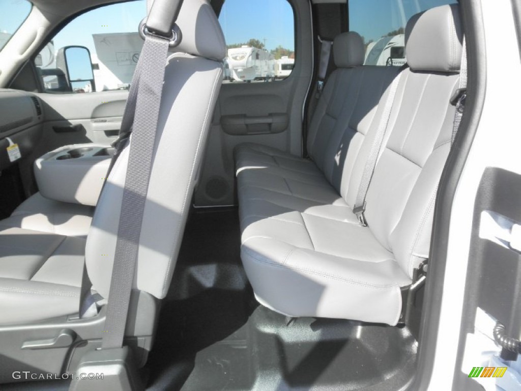 2013 GMC Sierra 2500HD Extended Cab 4x4 Rear Seat Photo #72252331