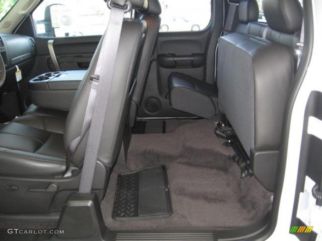2013 Chevrolet Silverado 3500HD LT Extended Cab 4x4 Dually Rear Seat Photo #72252414