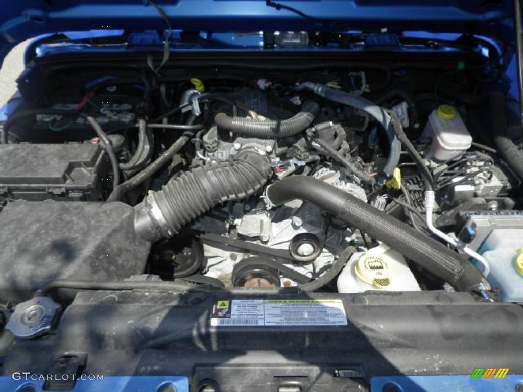 2010 Jeep Wrangler Sport 4x4 3.8 Liter OHV 12-Valve V6 Engine Photo #72252994