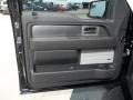 Raptor Black Leather/Cloth Door Panel Photo for 2013 Ford F150 #72253006