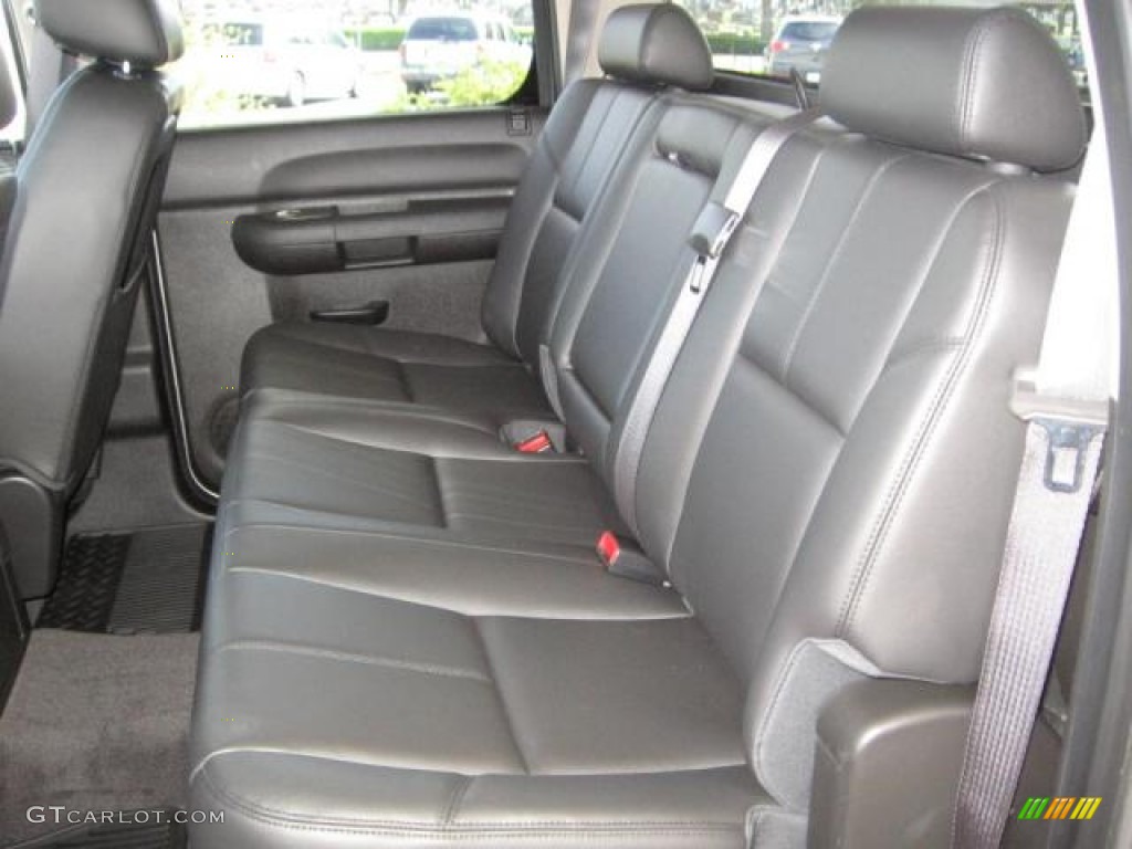 2012 Chevrolet Silverado 1500 LT Crew Cab 4x4 Rear Seat Photo #72253435