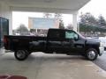 2012 Black Chevrolet Silverado 3500HD LTZ Crew Cab 4x4 Dually  photo #2